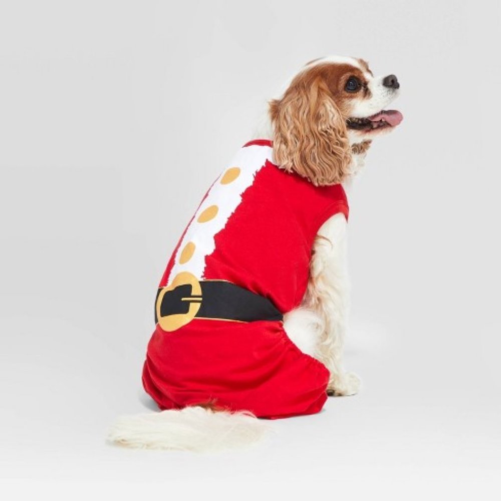 Dog Santa Pajamas Size XL Wondershop